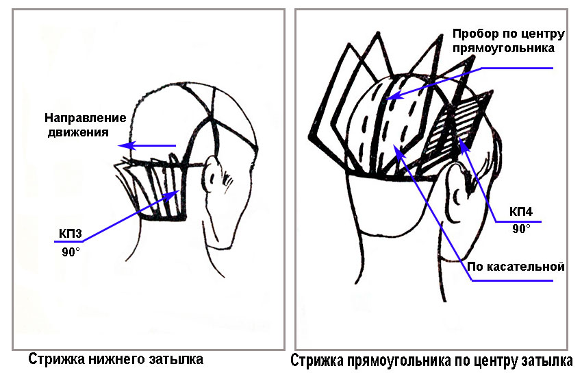 Стрижка затылка